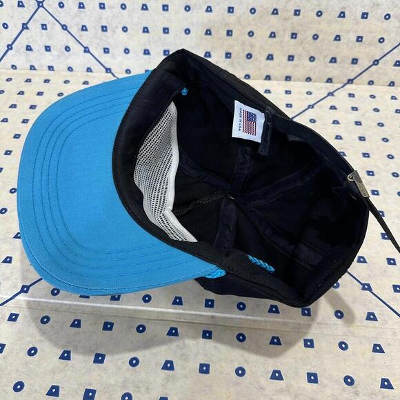 Vintage Two Tone Trucker Hat Snapback Adjustable Made In USA Trucking Company - Picture 6 of 8